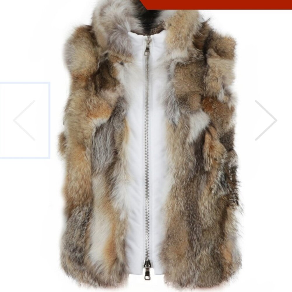 M. Miller Jess Vest with Real Fur